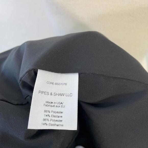 Veronica Beard Women's Size 6 Black Scuba Dickey Blazer with Gray Hooded Dickey - Picture 9 of 13